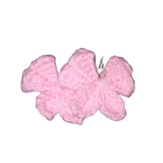 Crochet Bow Earrings: Handcrafted Coquette Style